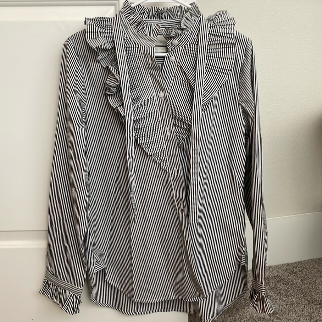 Thomas Mason For J Crew Blouse